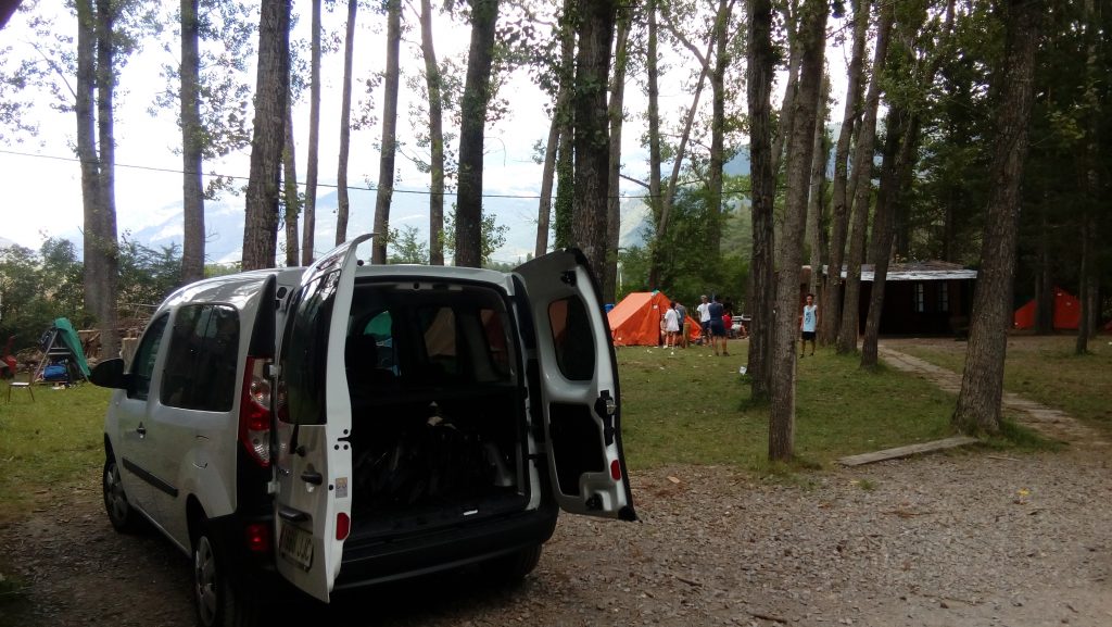 LASER COMBAT EN UN CAMPAMENTO DE HUESCA